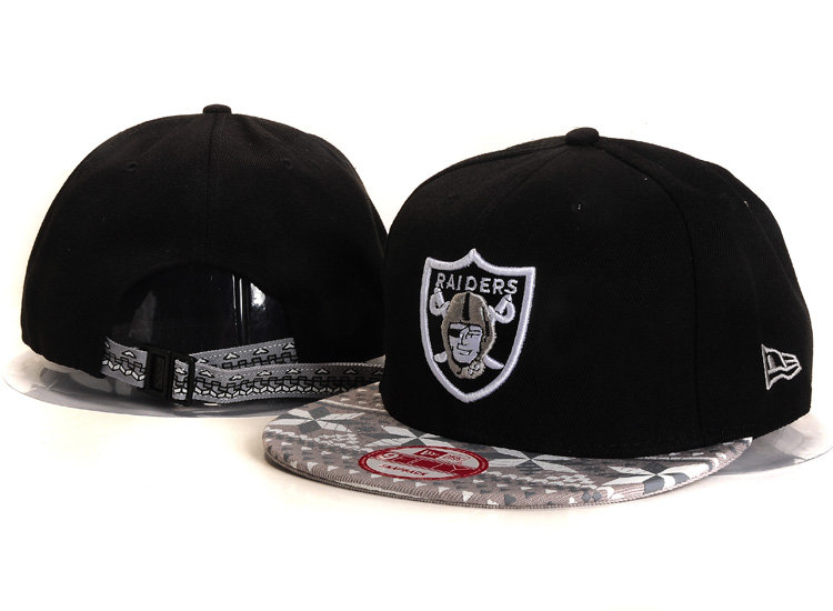 NFL Oakland Raiders NE Strapback Hat #02